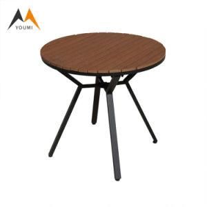 Foldable Outdoor Removable Modern Round Restaurant Tables