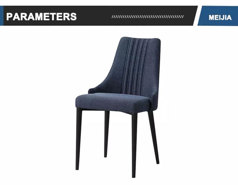 Factory Direct Sell Wear-Resistant Stable Fabric Design Modern Dining Chairs