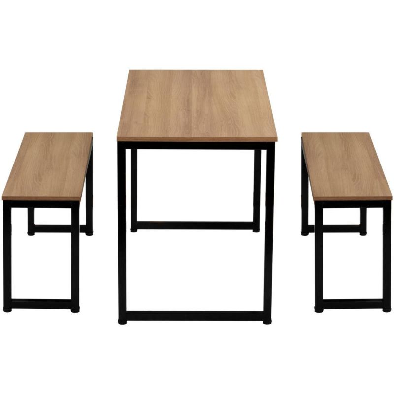 Wholesale Party Rectangular Table Simple Wood Restaurant Dining Table