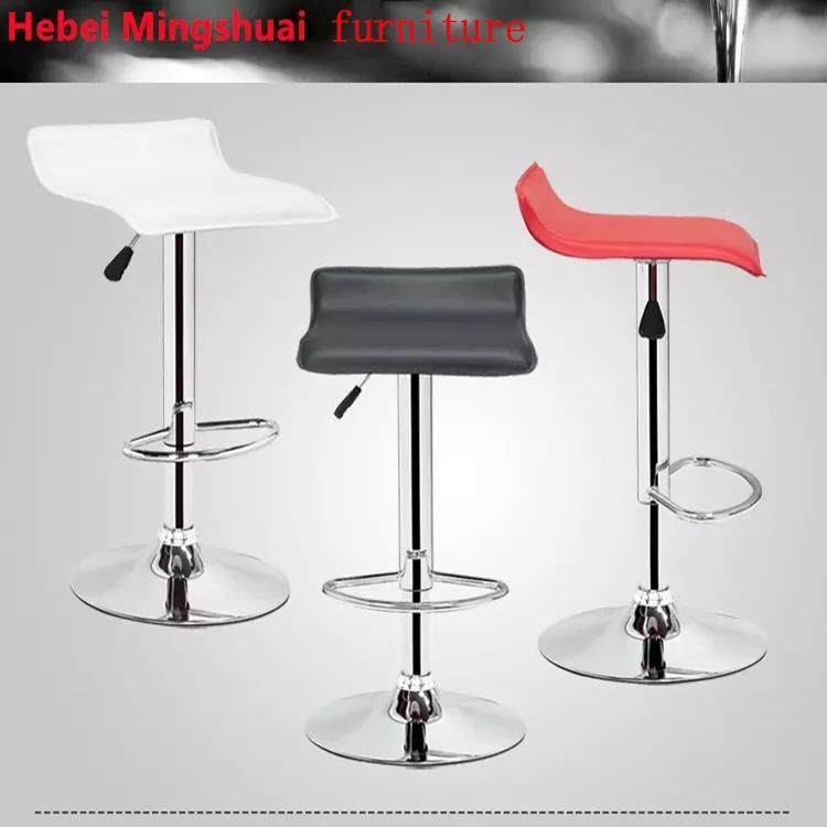 Mobile Phone Shop Staff Rotary Lift High Chair for Bar Table