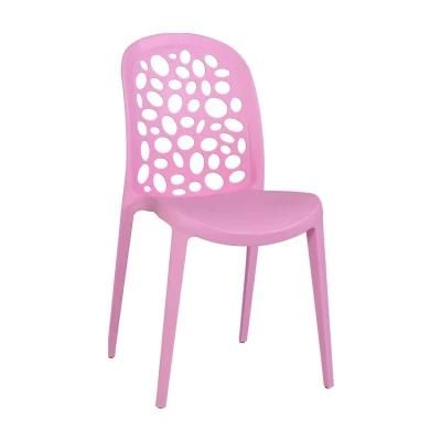 Best Selling Different Colors Scandinavian Modern Chair in Polypropylene Outdoor Cafe Plastic Chair