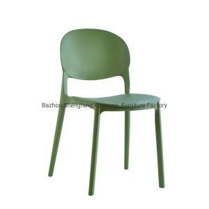 Multicolor PP Plastic Dining Restaurant Cafe Waiting Chair