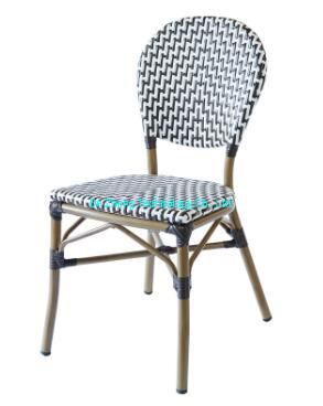 French Outdoor Garden Hotel Cafe Shop Restaurant Dining Bistro Rattan Chair