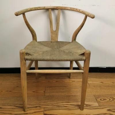 Kvj-7038 New Design Duty Finish Wood Wishbone Y Chair