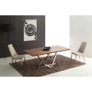 Customized Dining Table MDF Wood Modern Hotel Furniture
