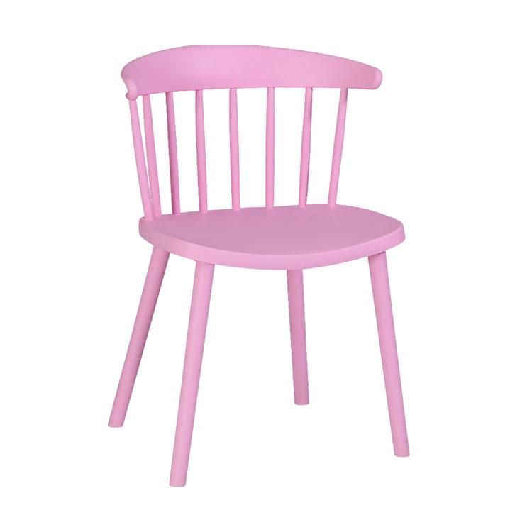 Modern Outdoor Chair Bulk Hard Virgin Resin Solid Plastic Stacking Chair for Canteen Party