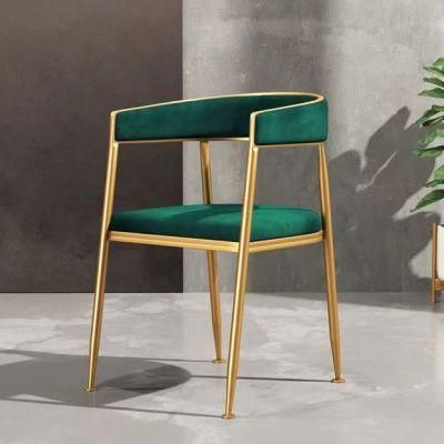 New Design Hotel Restaurant Chairs Modern Metal Dining Chair