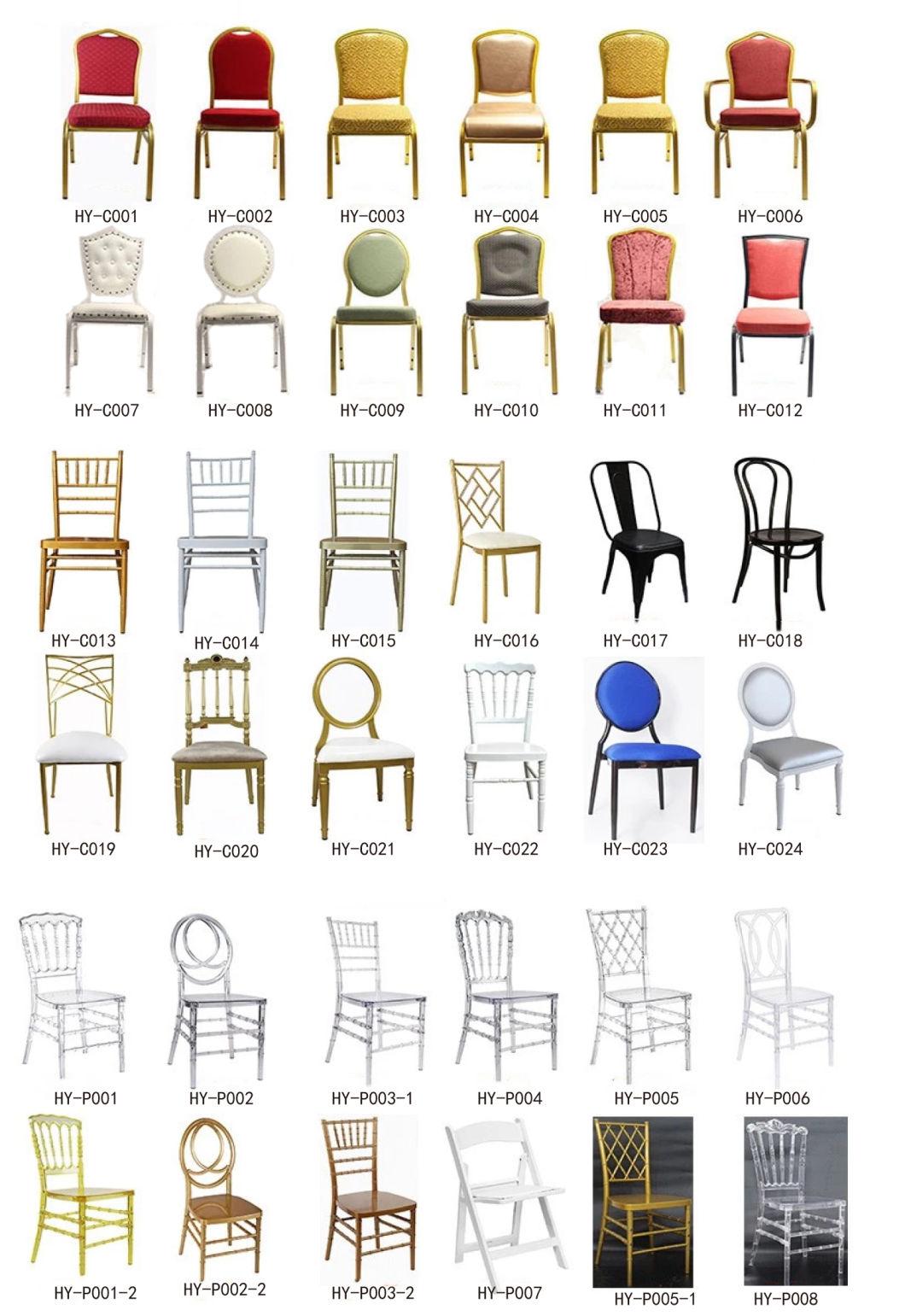 Modern Hot Selling Restaurant Dinig Chairs Iron Metal Wedding Event Banquet Party Chiavari Chair Commercial Furniture Hotel Use