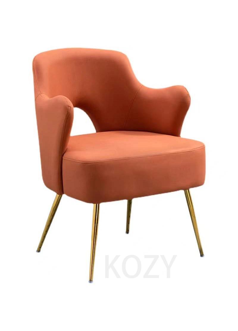 Metal Outdoor Furniture Dining Leisure Living Room Dinner Chairs