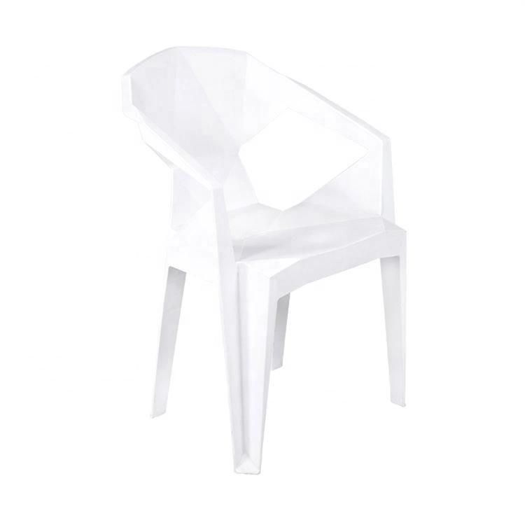 Dining Plastics and Reval Machine Price Tulip Side Modern Silla Kitchen White Polypropylene Plastic Chair in India