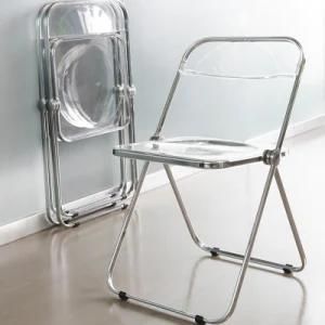 Manufacturer Direct Sale Household Living Room Dining Room Acrylic Plastic Chair