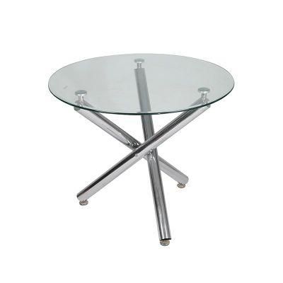 Modern Luxury Design Tempered Glass Dining Table