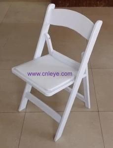 Padded Resin Folding Chair for Wedding