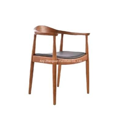 Hot Selling Thonet Wood Dining Chair with Armrest (ZG16-028)